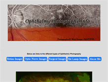 Tablet Screenshot of ophthalmicphotography.info